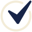 Check mark icon in Ollin Reach brand colors