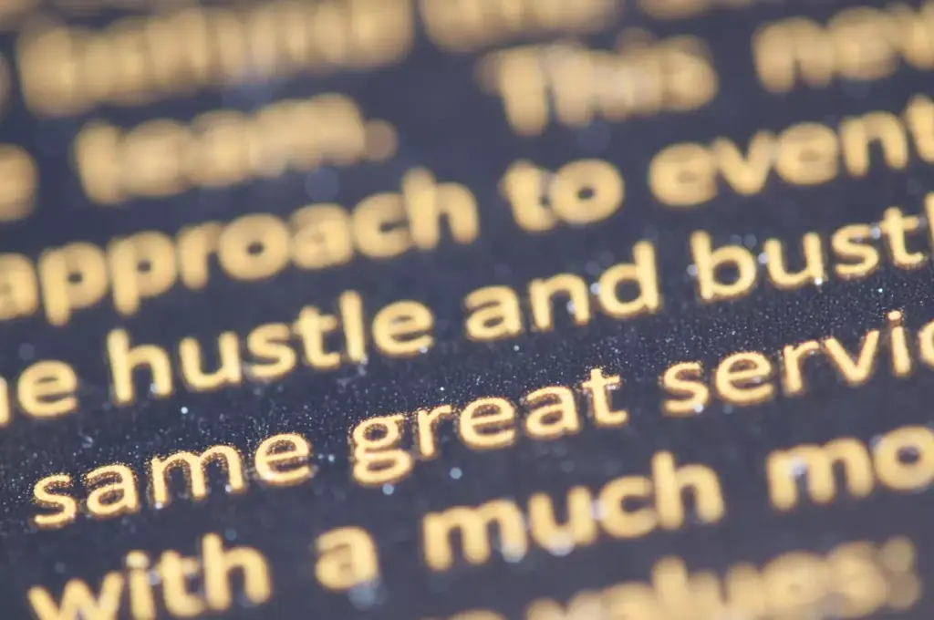 Fonts carry personality—make sure yours matches your market.