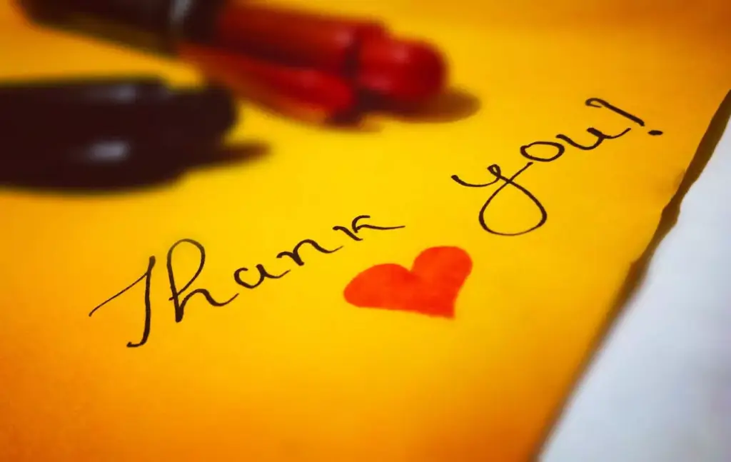 Gratitude now creates referral momentum later.